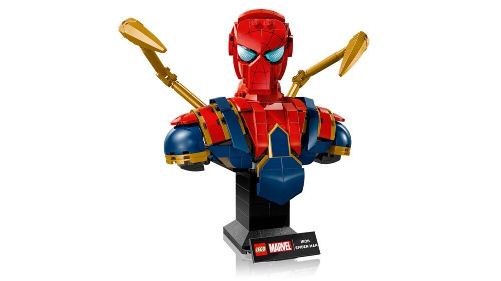 LEGO® ǀ Marvel Byste av Iron Spider-Man 76326
