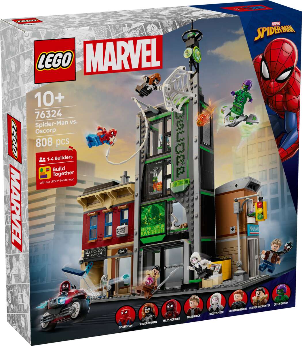 LEGO® ǀ Marvel Spider-Man mot Oscorp 76324