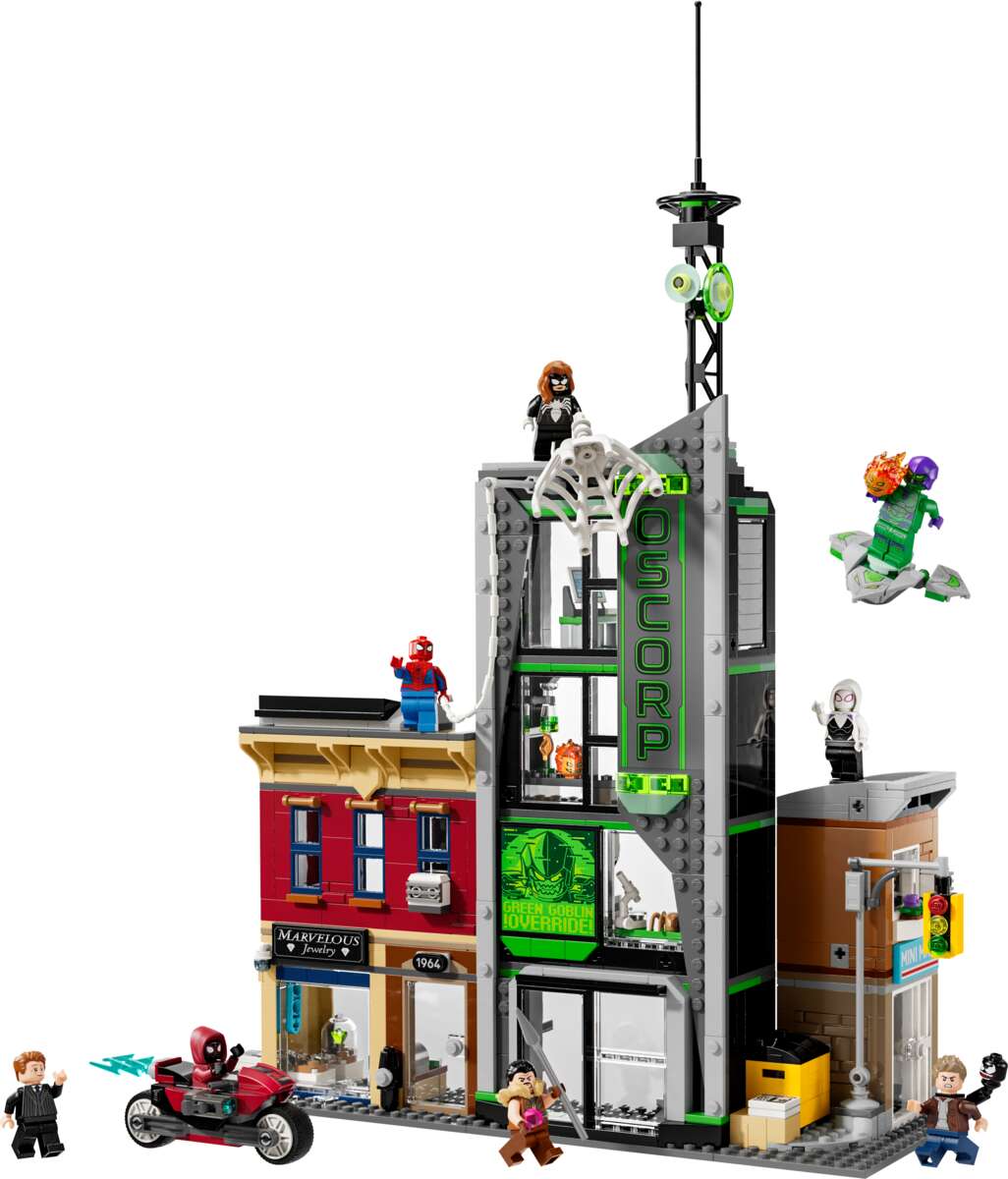 LEGO® ǀ Marvel Spider-Man mot Oscorp 76324