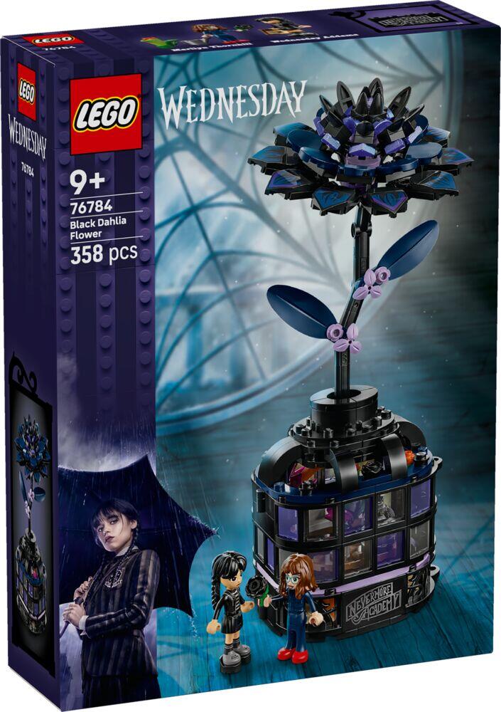 LEGO® Wednesday Svart georgine 76784