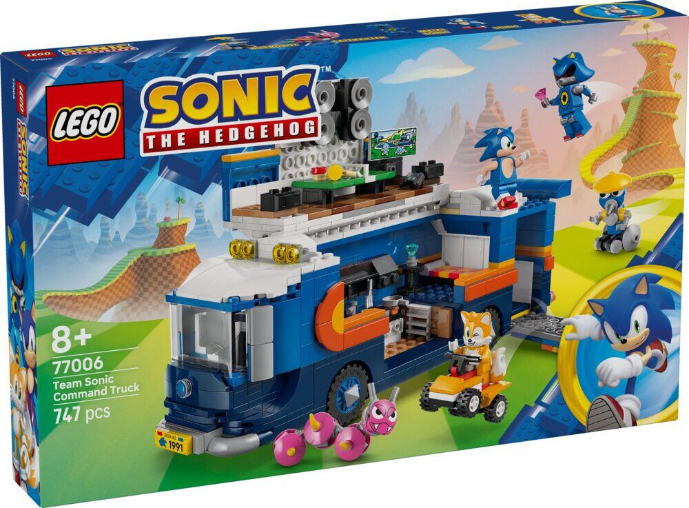 LEGO® Sonic the Hedgehog™ Team Sonics kommandotrailer 77006