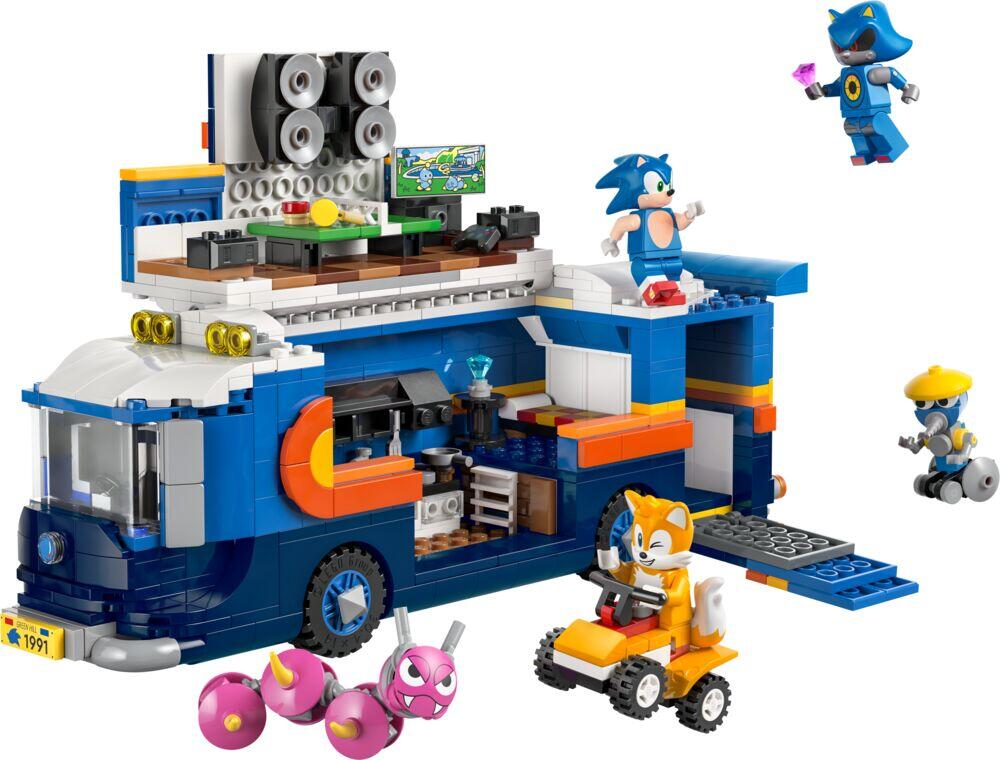 LEGO® Sonic the Hedgehog™ Team Sonics kommandotrailer 77006