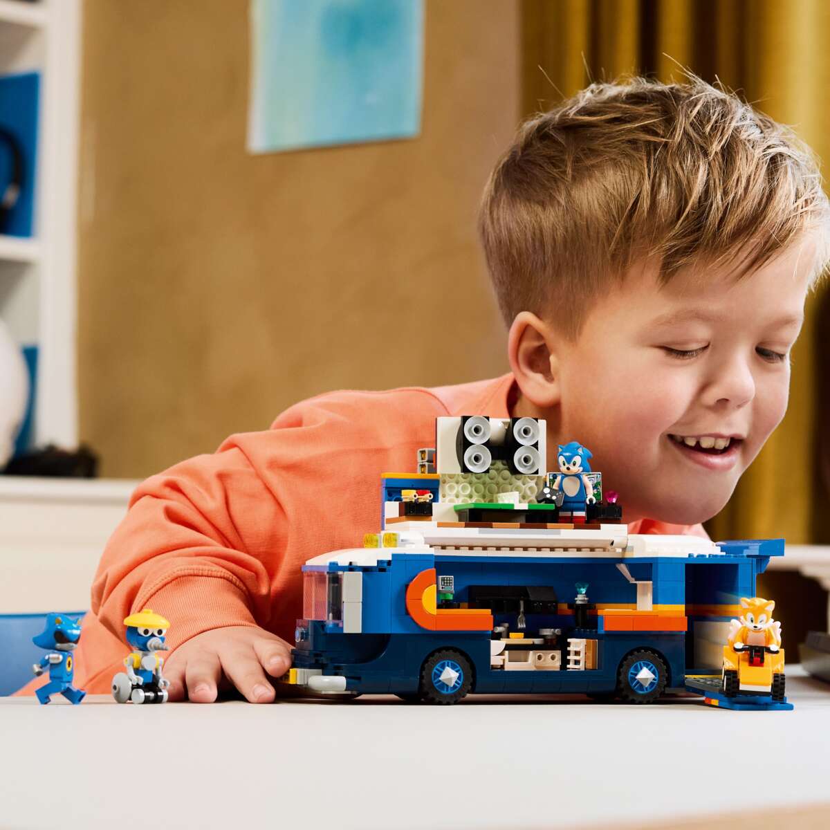 LEGO® Sonic the Hedgehog™ Team Sonics kommandotrailer 77006