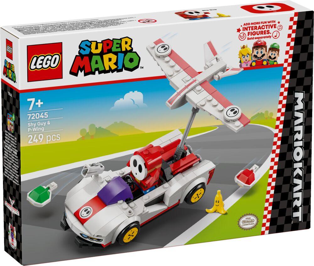 LEGO® Super Mario™: Mario Kart™ – Shy Guy og P-Wing 72045