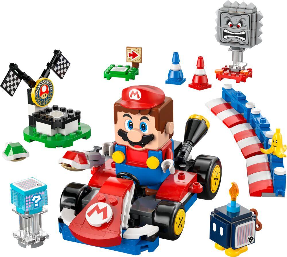 LEGO® Super Mario™: Mario Kart™ – interaktiv LEGO® Mario™ og Standard Kart 72043