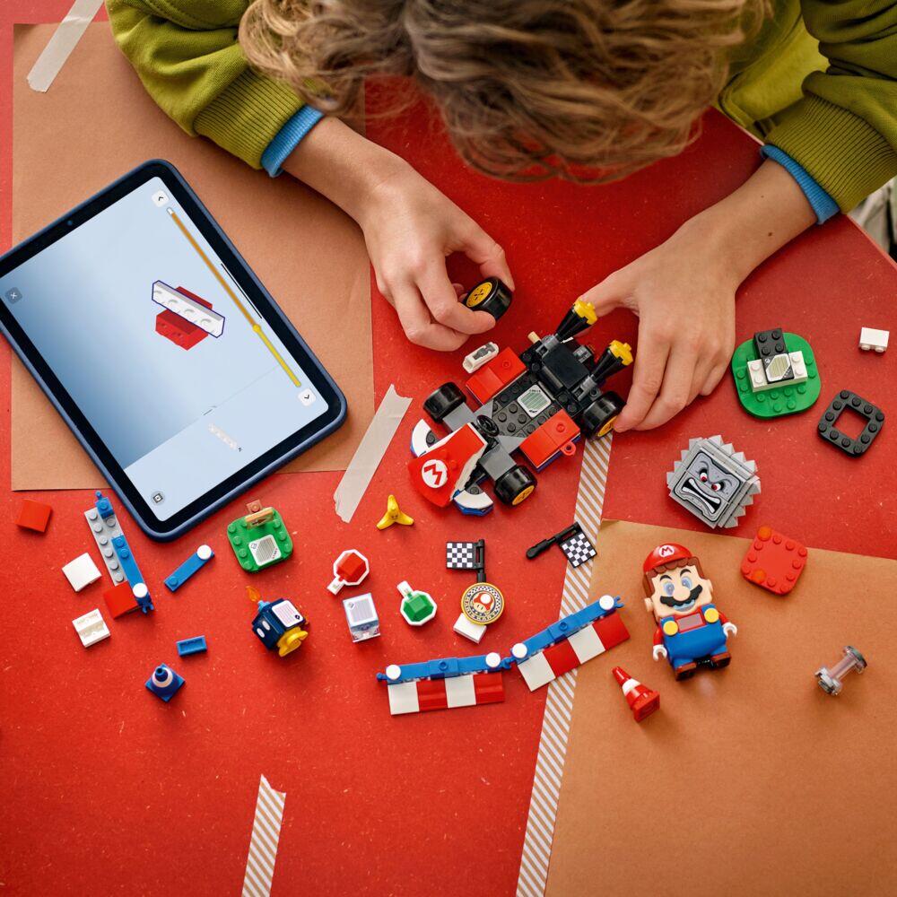 LEGO® Super Mario™: Mario Kart™ – interaktiv LEGO® Mario™ og Standard Kart 72043