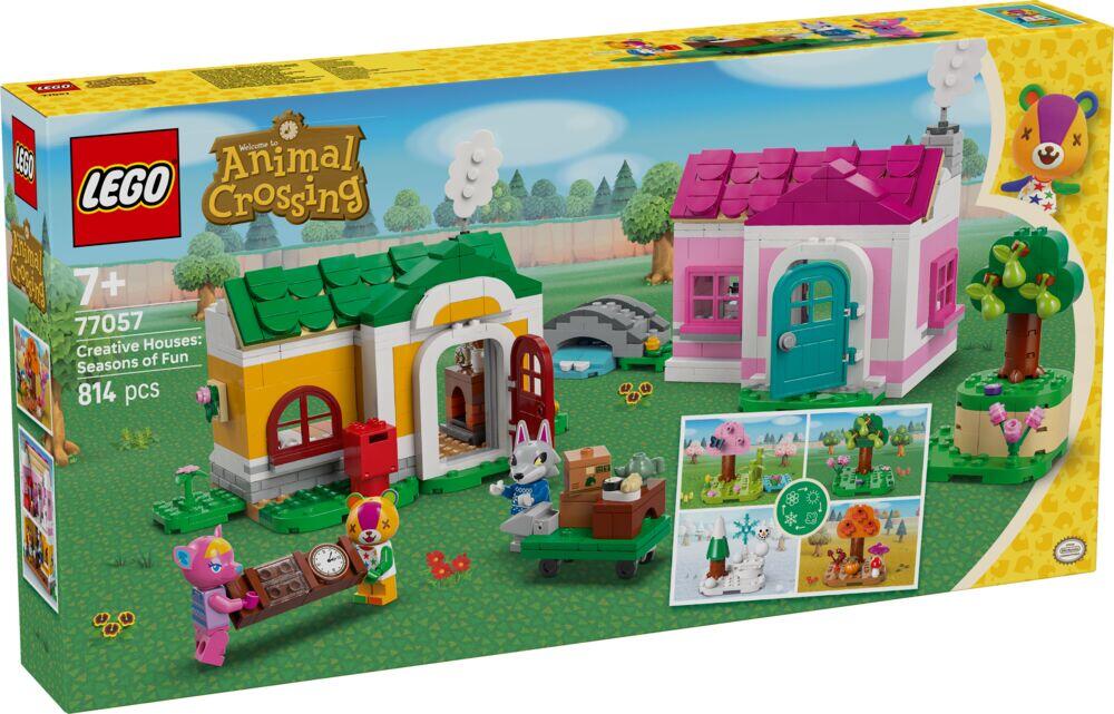 LEGO® Animal Crossing™ Kreative hus: morsomme årstider 77057