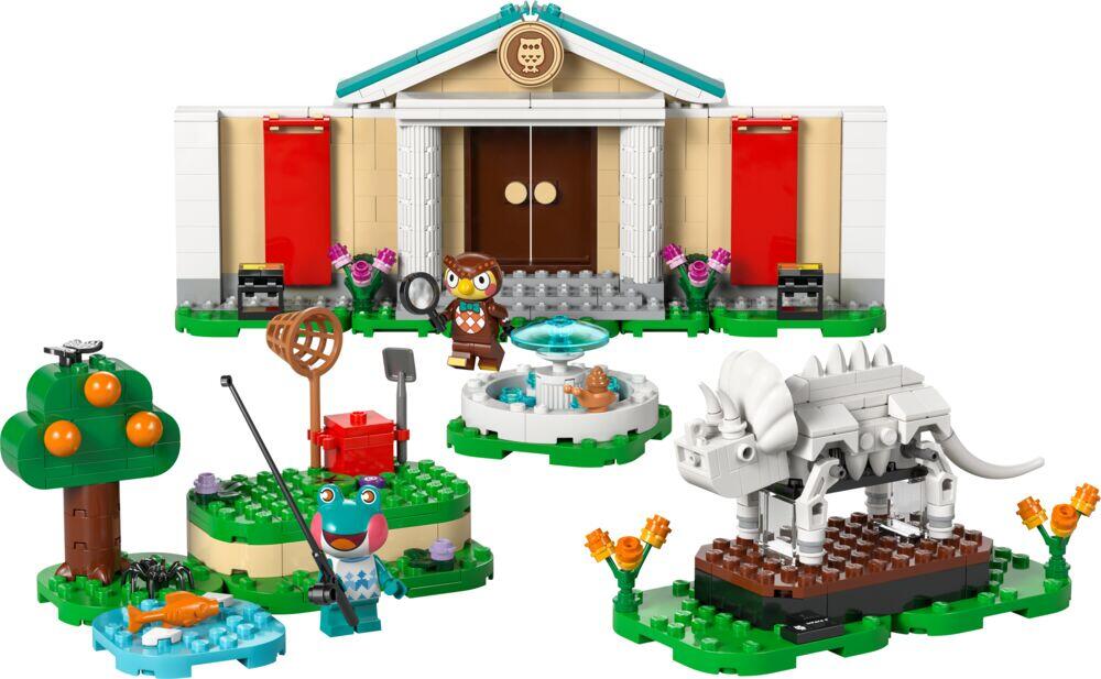 LEGO® Animal Crossing™ Museumssamlingen til Blathers 77056