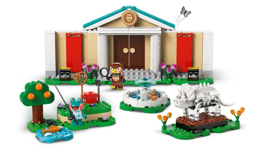 LEGO® Animal Crossing™ Museumssamlingen til Blathers 77056