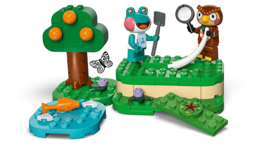 LEGO® Animal Crossing™ Museumssamlingen til Blathers 77056