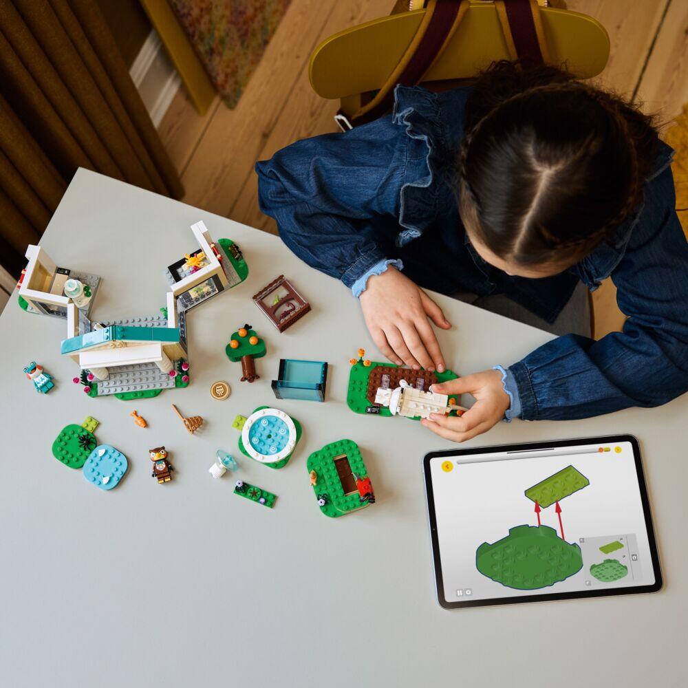 LEGO® Animal Crossing™ Museumssamlingen til Blathers 77056