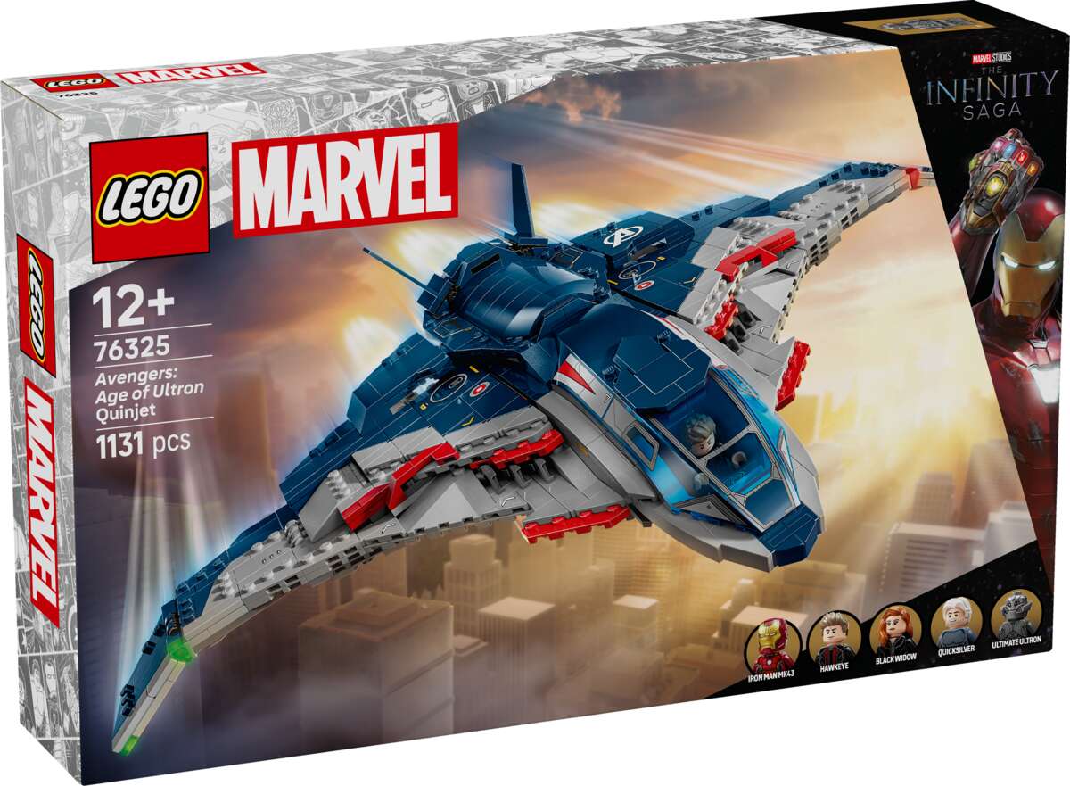 LEGO® ǀ Marvel Avengers: Age of Ultron Quinjet 76325