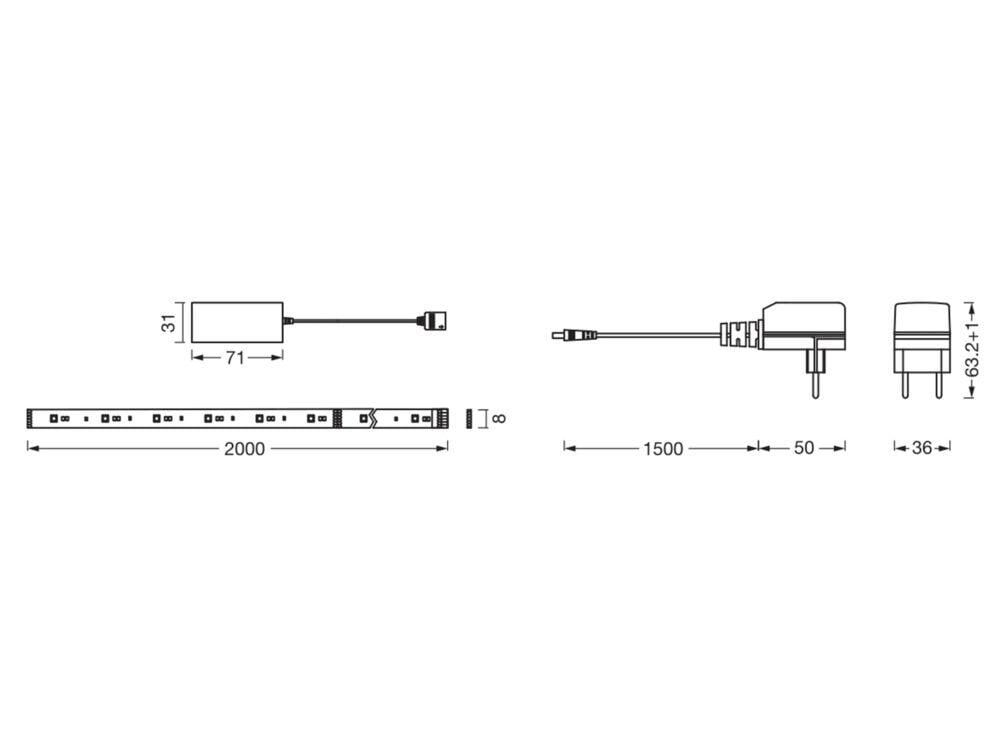 SMART+ MATTER Flex 2M RGB Tunable White
