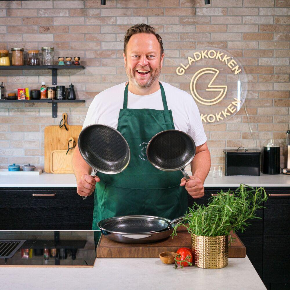 Gladkokken hybrid stekepanne