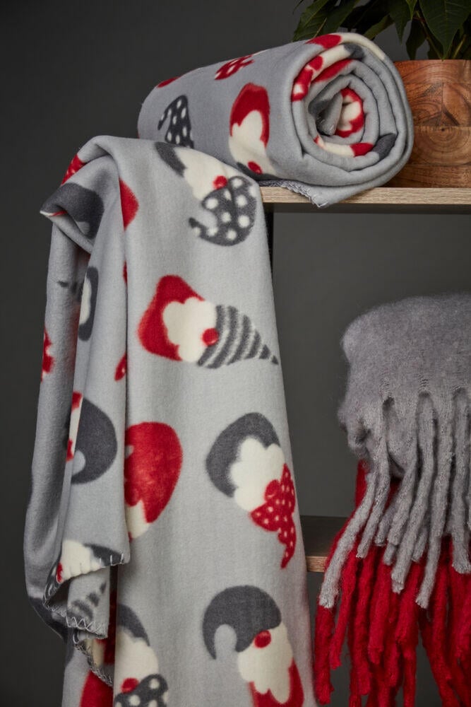 Noble House Nisse fleecpledd