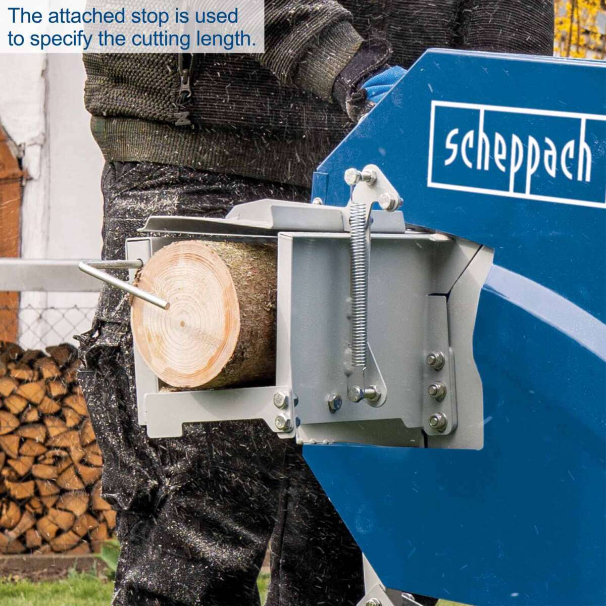 Scheppach HS410 vedkappsag