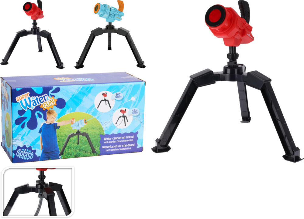 Vannpistol på stativ
