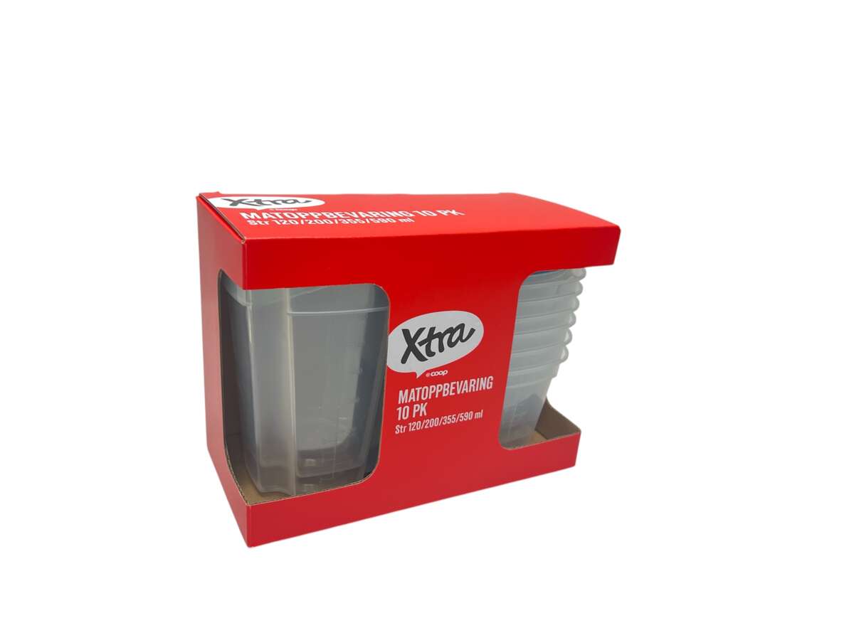 Xtra matoppbevaring 10pk