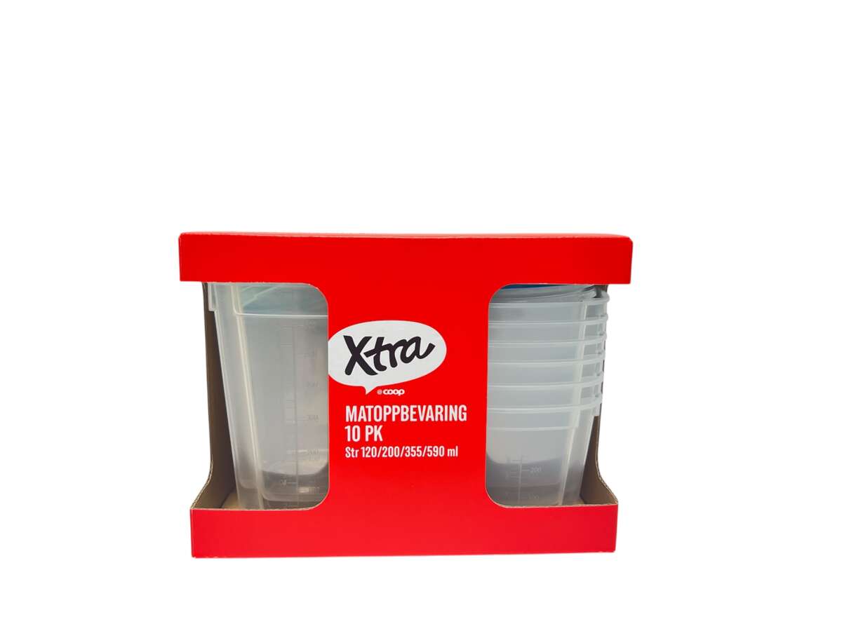 Xtra matoppbevaring 10pk