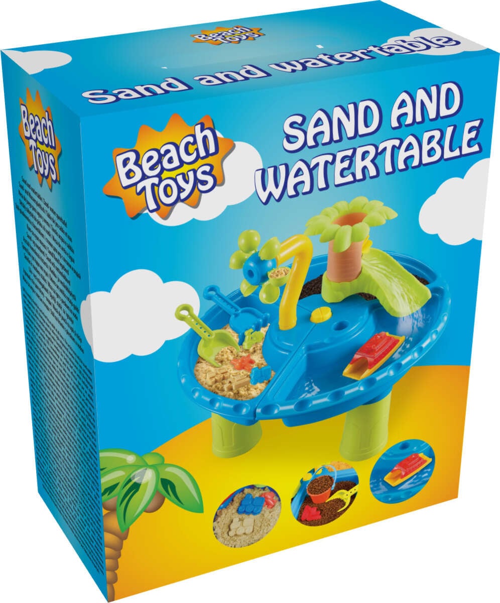 Beach Toys sand- og vannlekebord