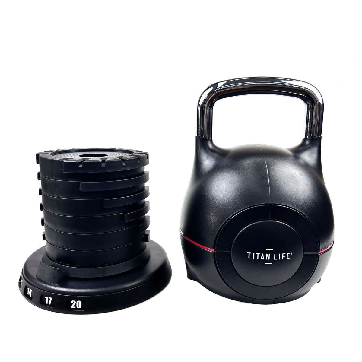 TITAN LIFE justerbar kettlebell 2-20 kg