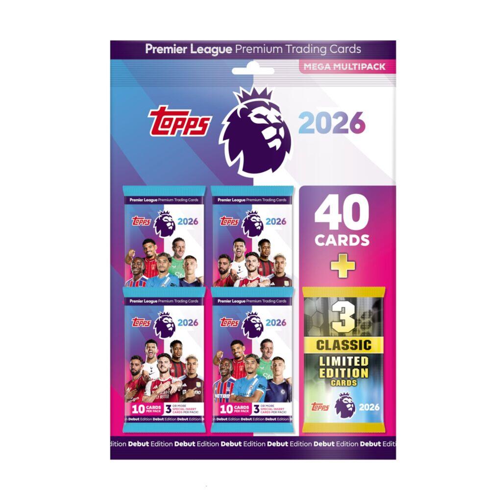 Topps Match Attax UEFA Premier League 2026 Premium Mega Multi Pack samlekort