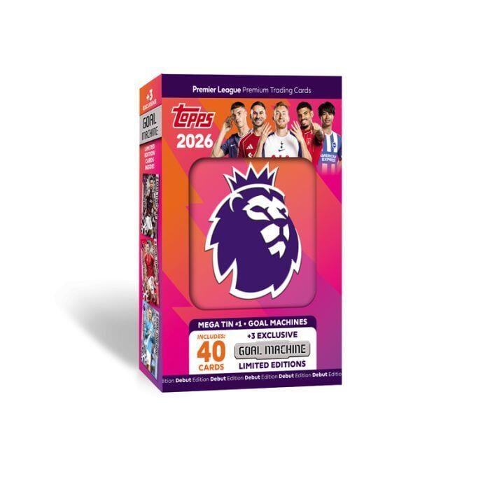 Topps Match Attax UEFA Premier League 2026 Mega Tin samlekort