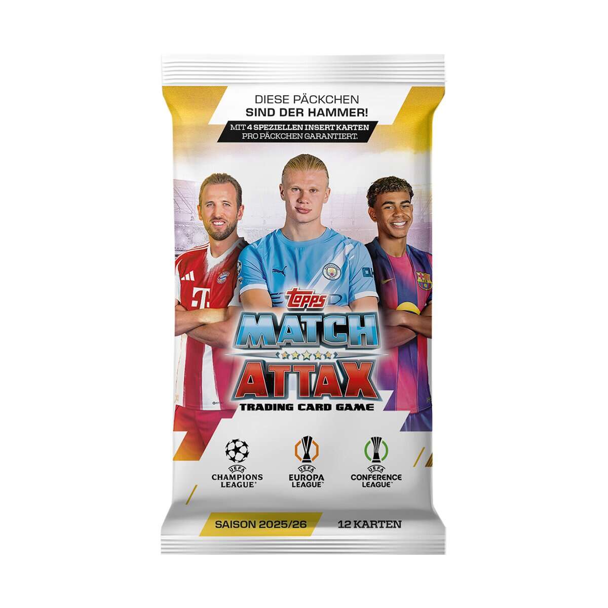 Topps Match Attax UEFA Champions League Premium Booster pack samlekort
