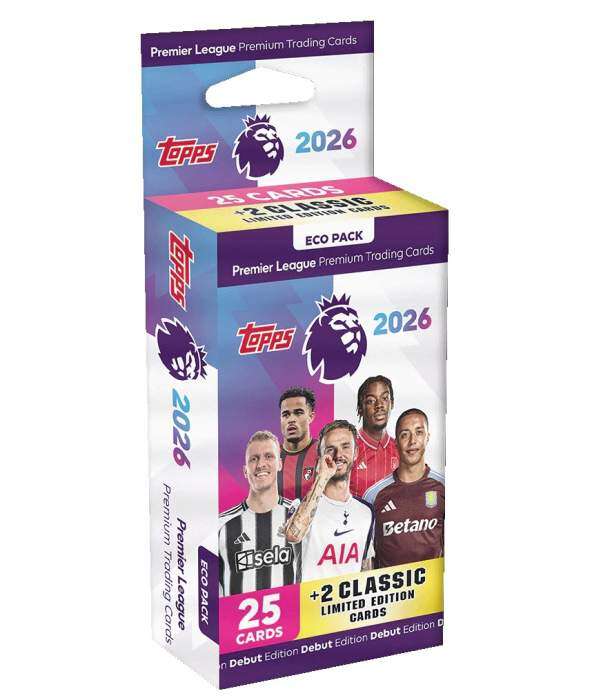 Topps Match Attax UEFA Premier League Premium Eco Pack samlekort