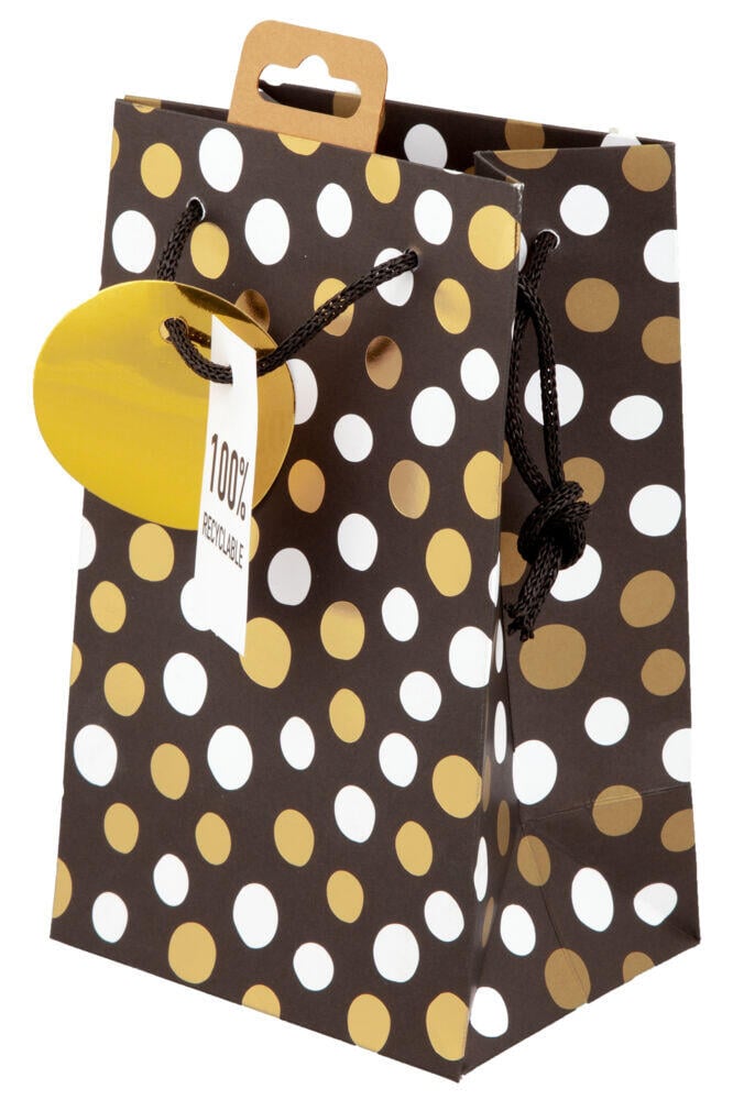 Gavepose liten Sorte prikker