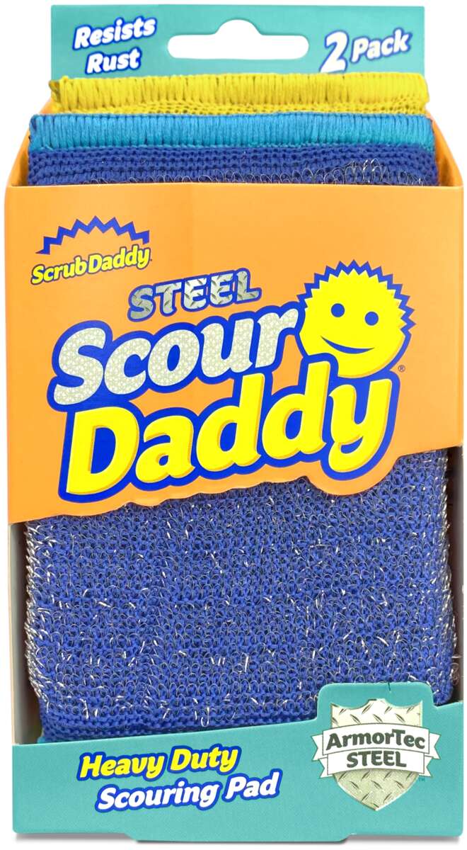 Scrub Daddy Steel vaskesvamp 2 pk