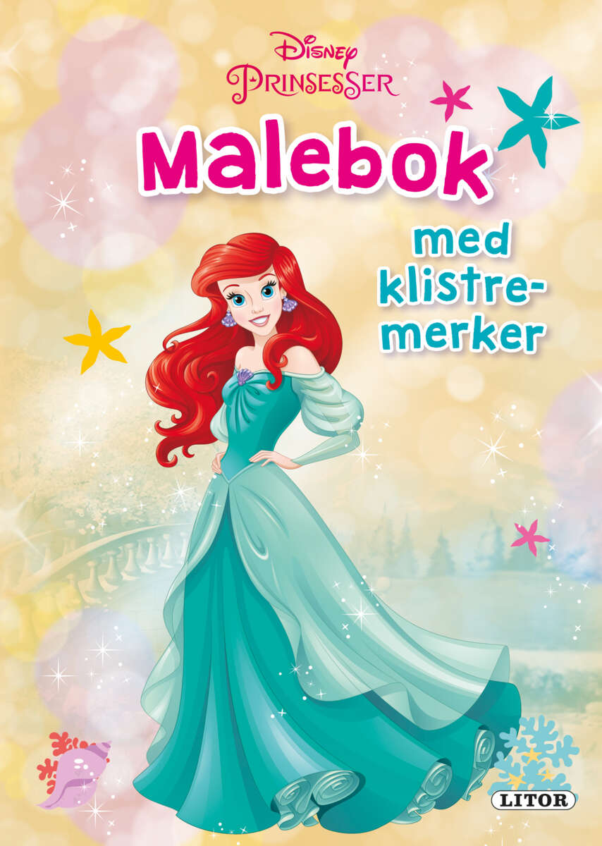 Disney Prinsesser Ariel malebok