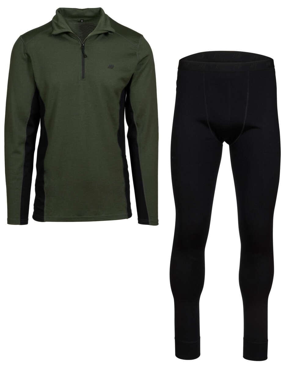 Skogstad Wood 2-delt merinoullsett herre