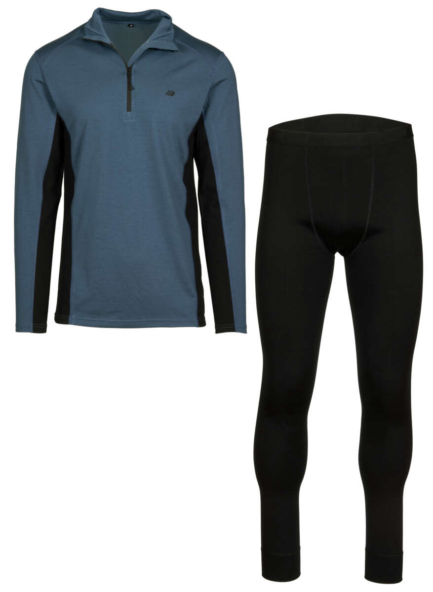 Skogstad Wood 2-delt merinoullsett herre