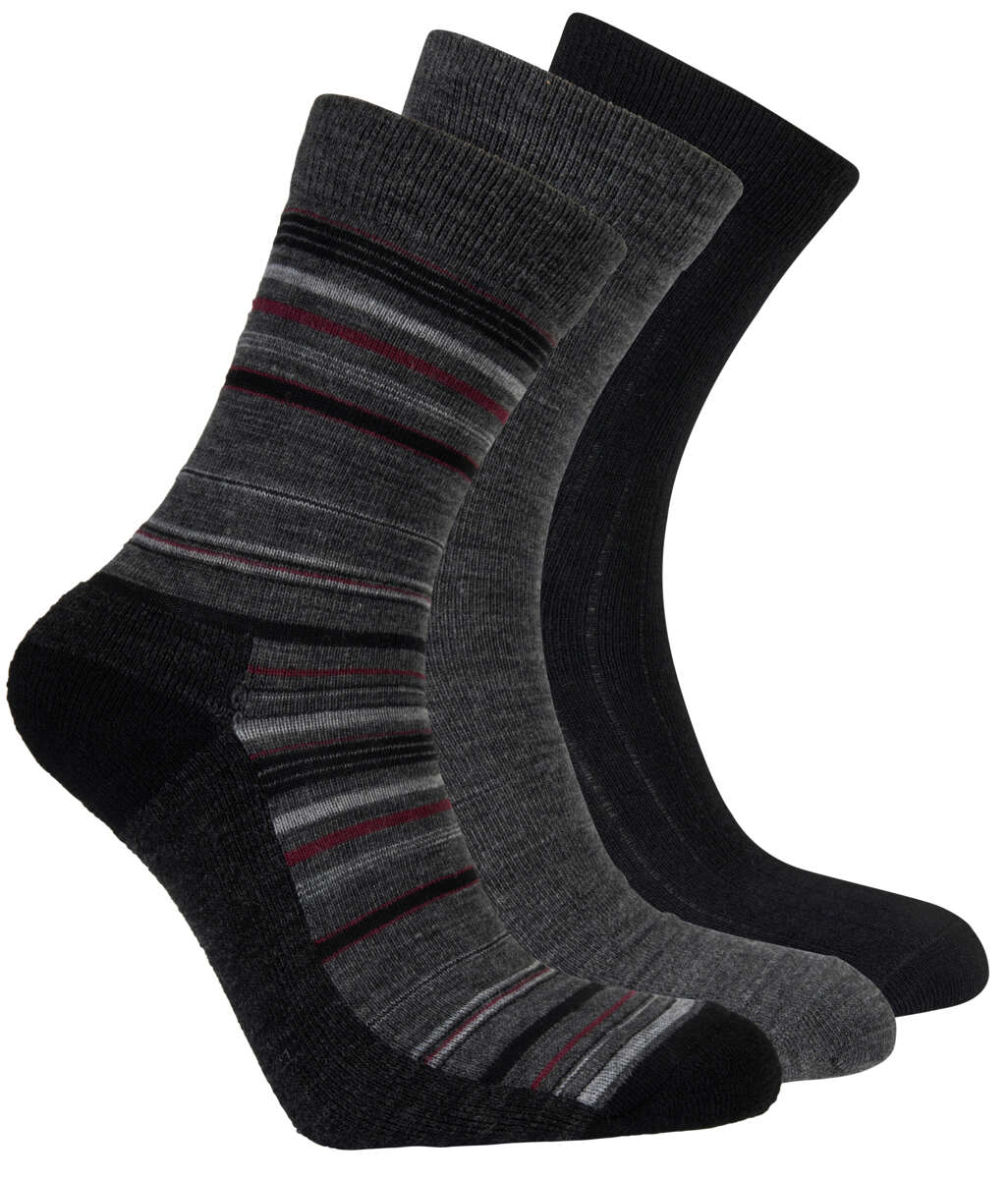 Janus ullsokker 3-pk unisex