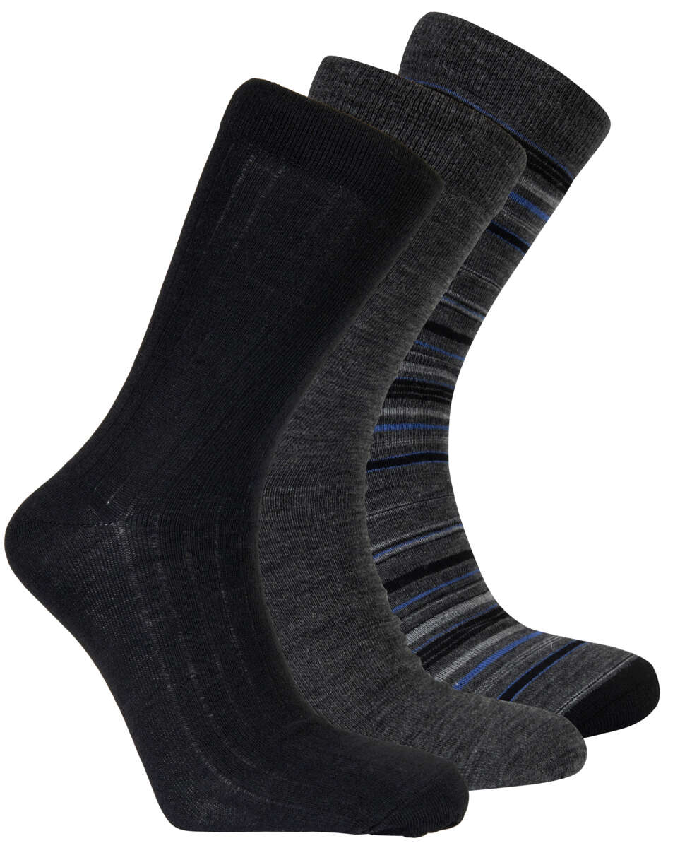 Janus ullsokker 3-pk unisex