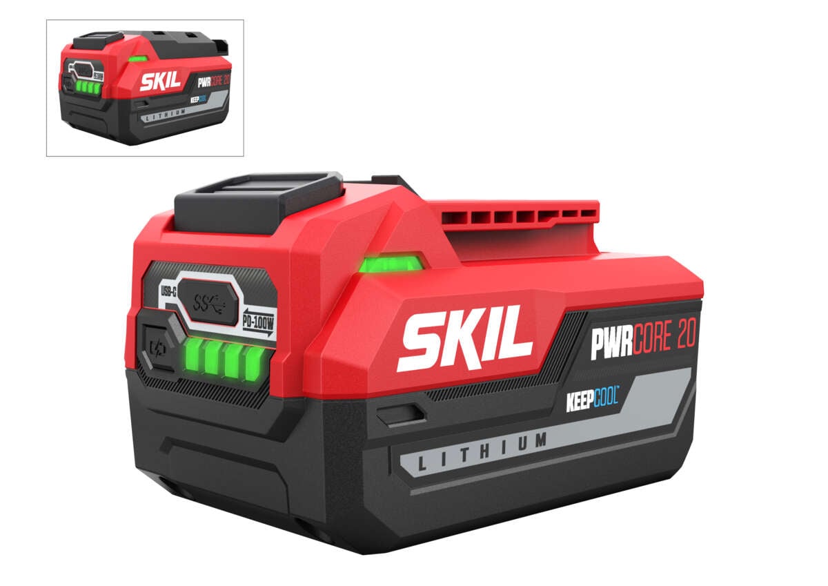 Skil 3144 AA 20V Max litium-ion 4,0 Ah PWRASSIST™ USB-C-batteri