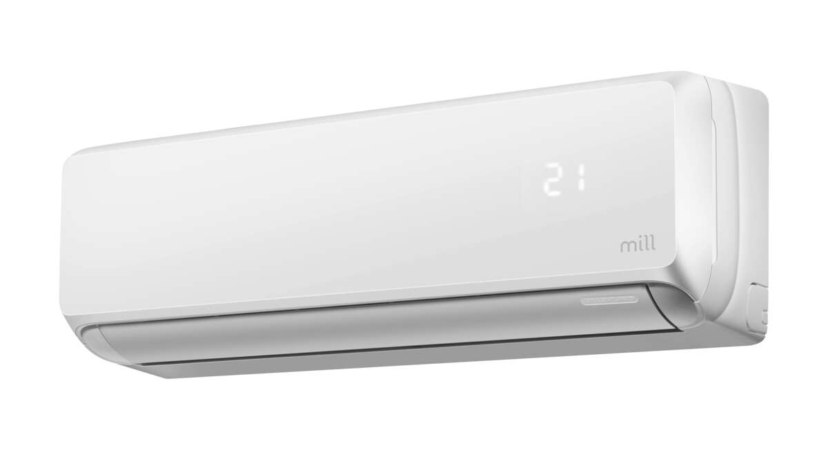 Mill Calm WiFi varmepumpe 3800W, ferdig montert