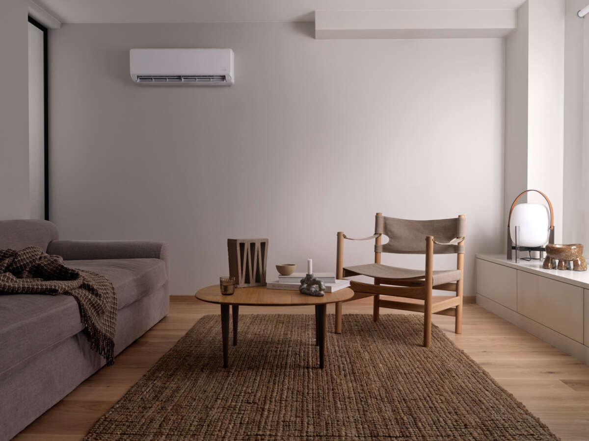 Mill Calm WiFi varmepumpe 3800W, ferdig montert