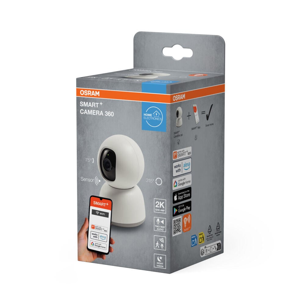 Osram Smart+ WiFi 360 sikkerhetskamera