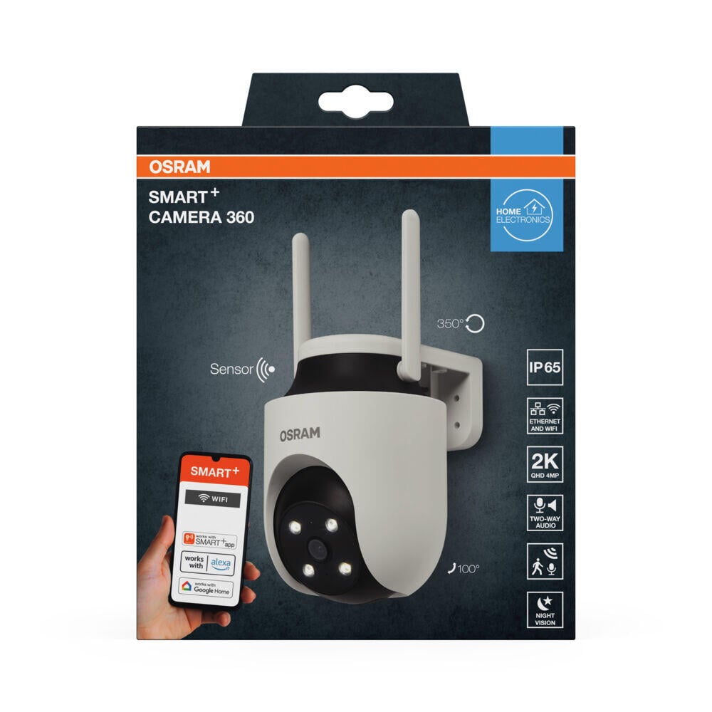 Osram Smart+ WiFi 360 sikkerhetskamera
