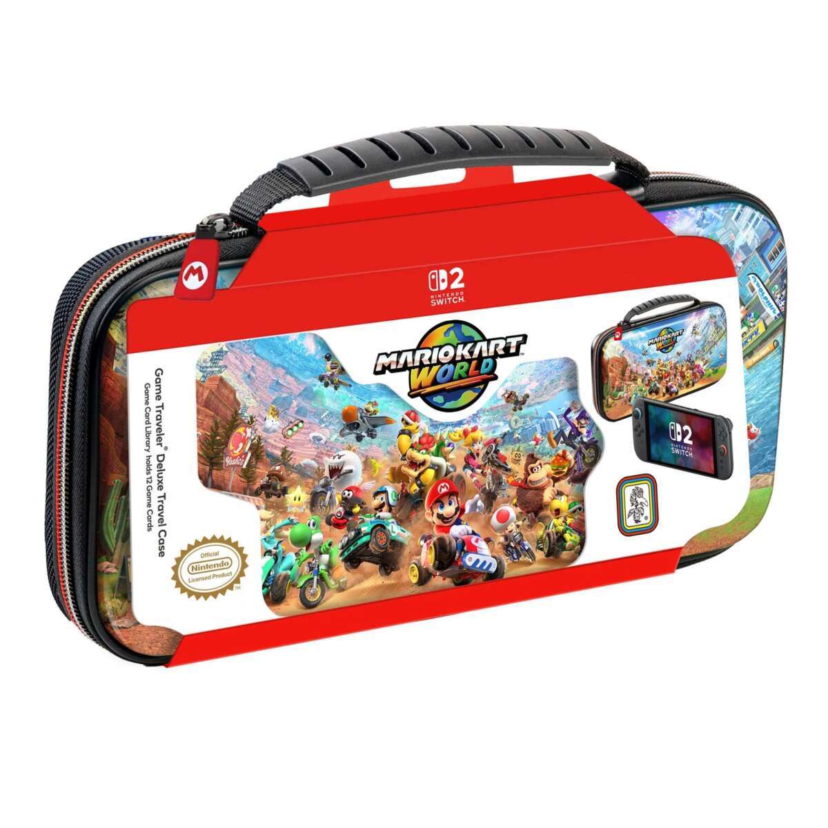 Reiseveske Game Traveler Deluxe Mario Kart World Case for Nintendo Switch™ 2