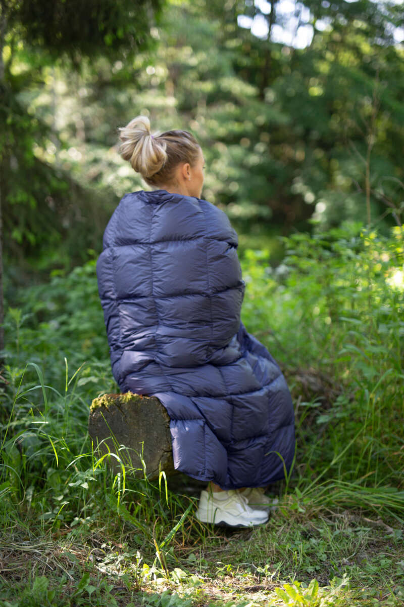 Norsk Dun helårs dunpledd