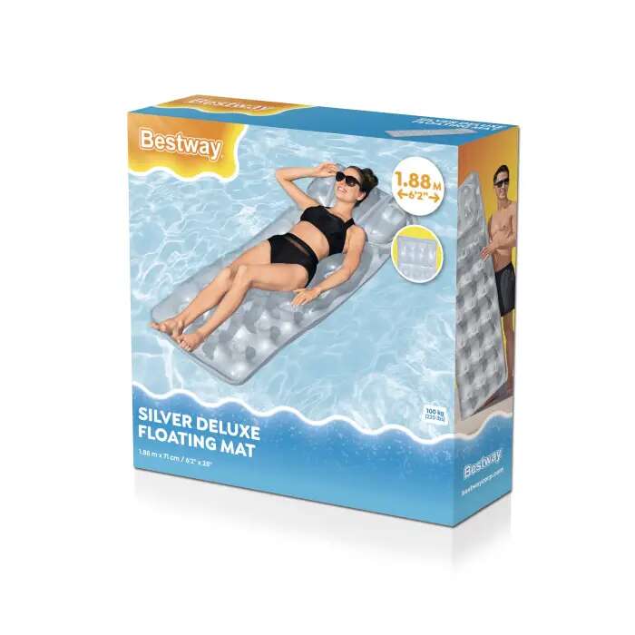 Bestway® Silver Deluxe bademadrass