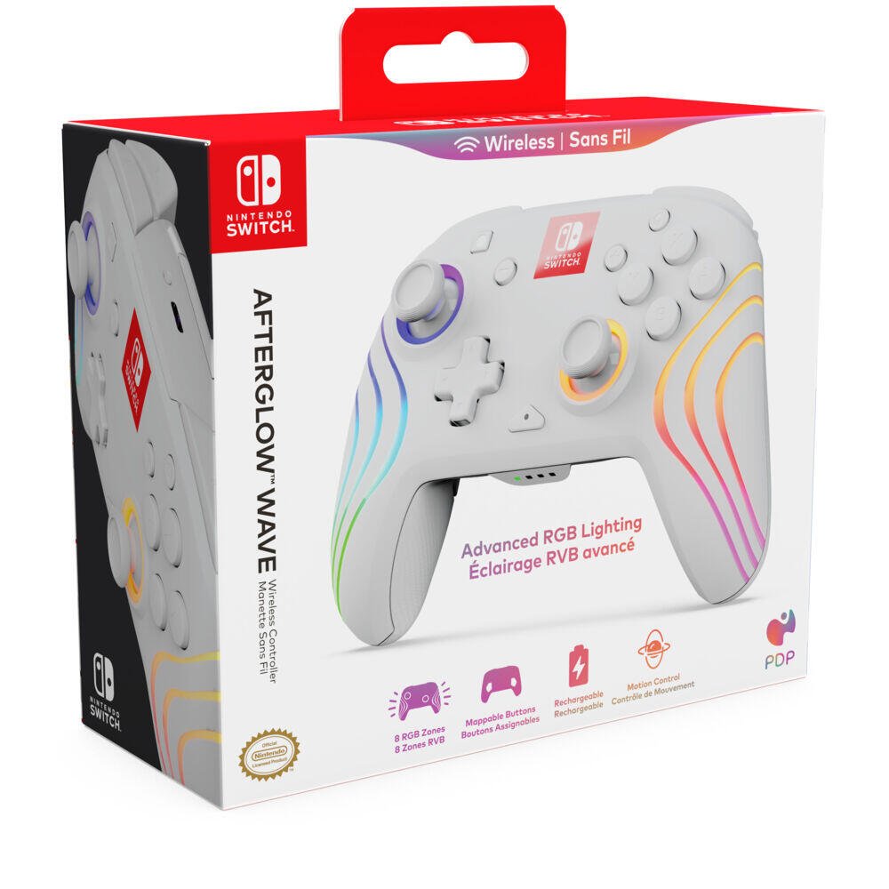 PDP Afterglow™ Wave Wireless controller for Nintendo Switch™