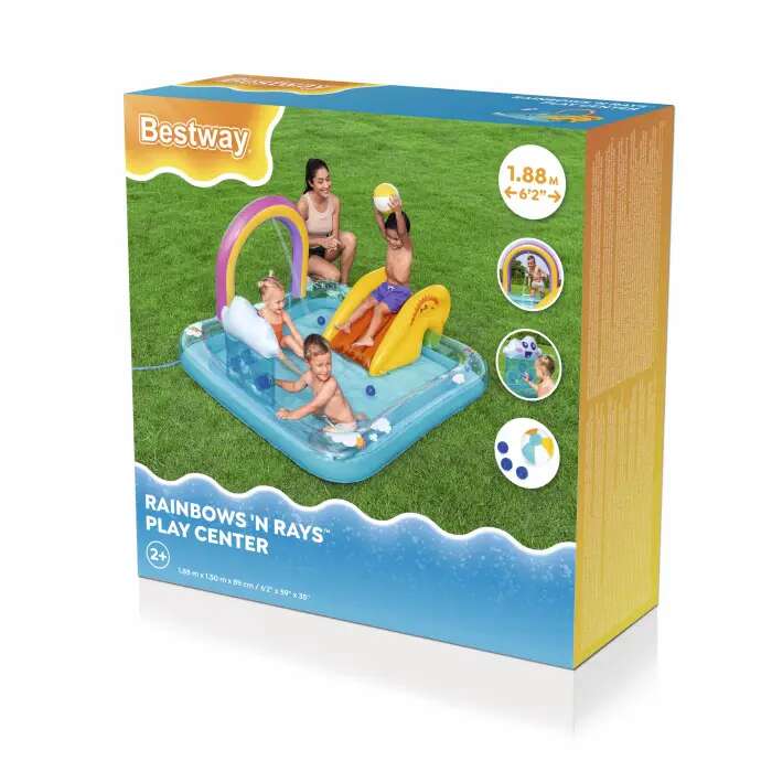 Bestway®  Rainbows 'N Rays™ vann- og lekesenter