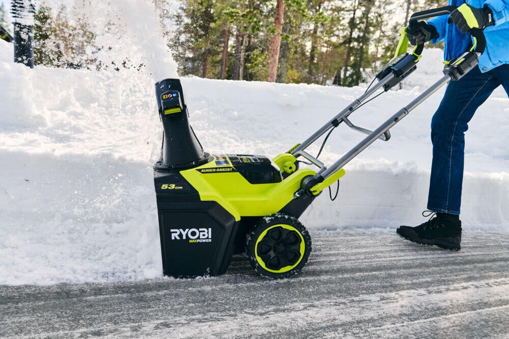 Ryobi RY36STX53B-180 snøfreser m/batteri