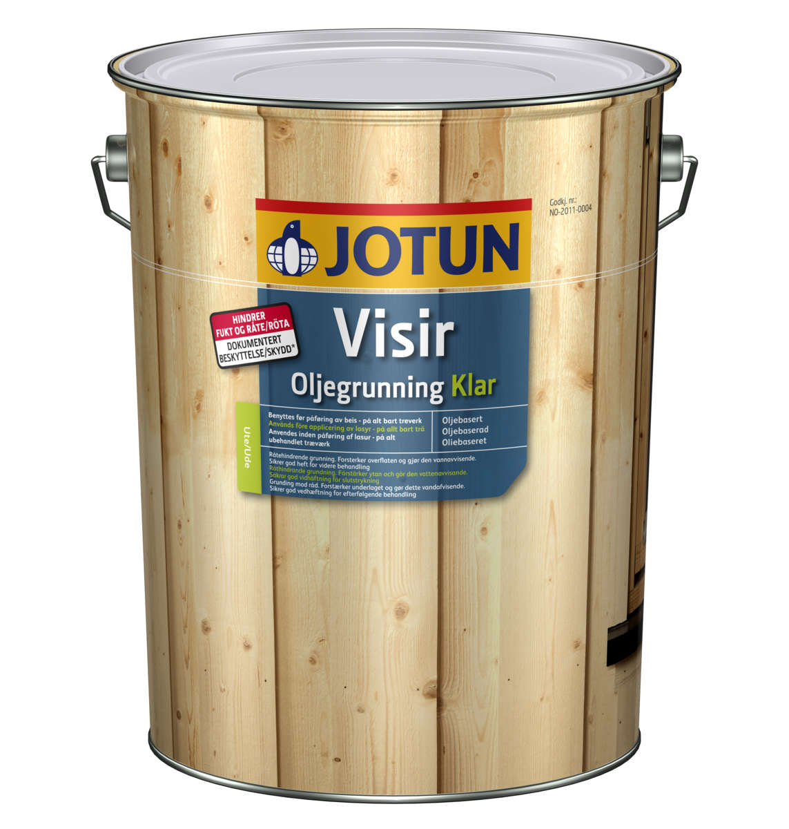 Jotun Visir klar oljegrunning