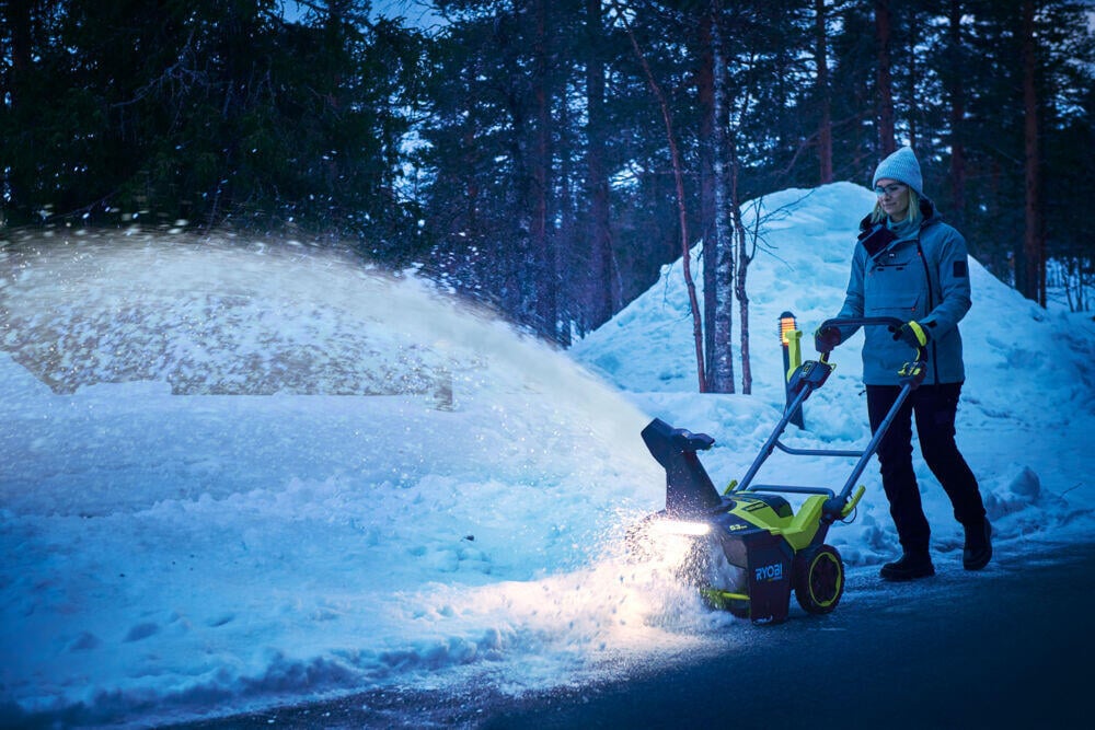 Ryobi RY36STX53B-180 snøfreser m/batteri