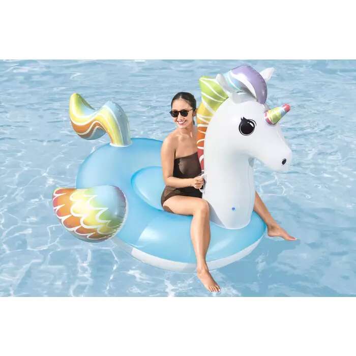 Bestway® Enhjørning Ride-On badeleke